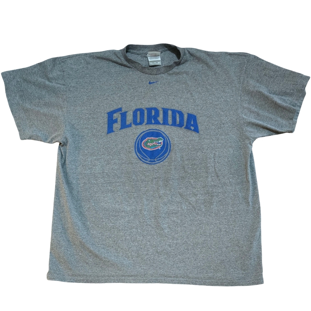 Y2k Vintage Nike Center Swoosh Florida Gators T-Shirt Size 2XL Football NCAA